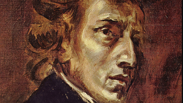 Chopin by Delacroix