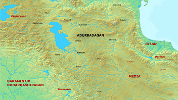 Sassanian Adurbadagan Province and Arran