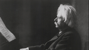 Edvard Grieg at the Piano