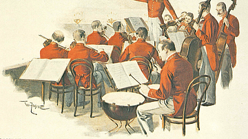 Johann Strauss II Conducting