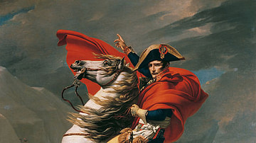 Napoleon Crossing the Alps, Belvedere Version