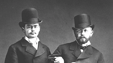 Iosif Kotek and Pyotr Ilyich Tchaikovsky