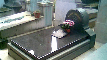 Grave of Claude Debussy