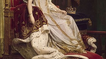 Empress Joséphine in Coronation Robes