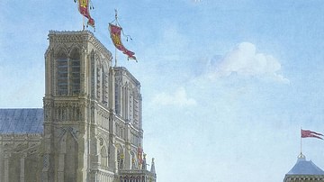 Arrival of Napoleon at the Notre-Dame de Paris for his Coronation