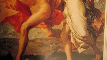 Athamas Kills the Son of Ino by Gaetano Gandolfi