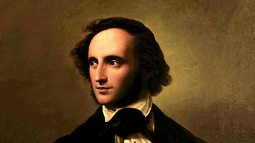 Felix Mendelssohn by Hensel