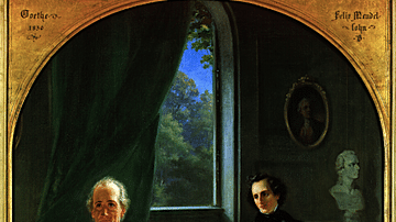 Mendelssohn Plays to Goethe
