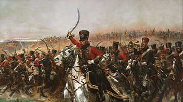 Charge of the French 4th Hussars at Friedland