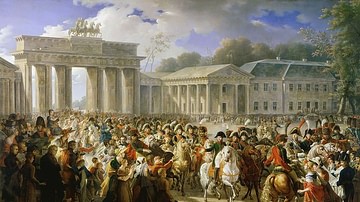 Napoleon Entering Berlin, 27 October 1806