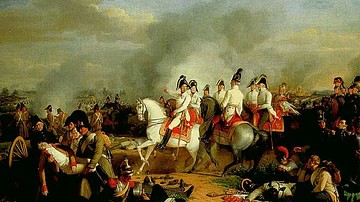 Archduke Charles of Austria at the Battle of Aspern-Essling, May 1809