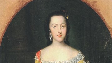 Portrait of the Grand Duchess Ekaterina Alekseyevna (Catherine the Great)