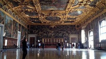 Hall of the Great Council, Doge's Palace, Venice