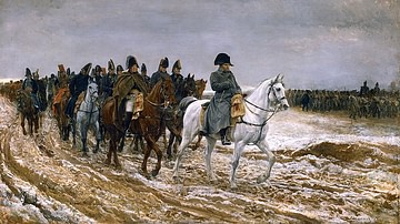 Napoleon and his Staff during the War of the Sixth Coalition