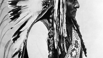 Lakota Sioux Leader Sitting Bull, 1885
