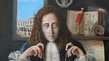 Portrait of Robert Hooke