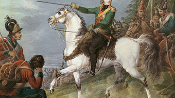 Prince Poniatowski Leading Polish Troops in the 1790s