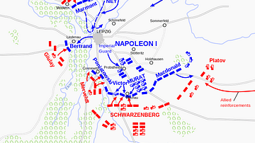 Battle of Leipzig, 16 October 1813