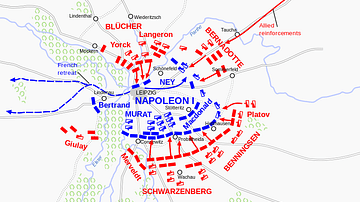 Battle of Leipzig, 18 October 1813