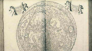 Hevelius' Map of the Moon