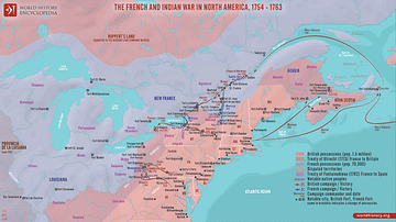 The French and Indian War in North America, 1754 - 1763