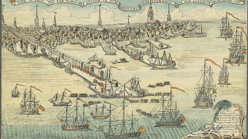 British Troops Landing in Boston, 1768