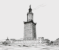 Lighthouse of Alexandria Illustration