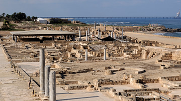 Die Infrastruktur von Caesarea Maritima