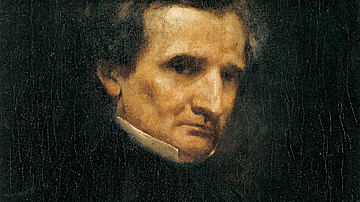 Hector Berlioz by Courbet