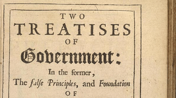 Title Page of Two Treatises of Government