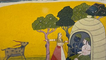 Maricha Appears as a Golden Deer to Sita