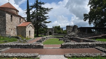 Ruins inside Archaeopolis (Nokalakevi), Georgia