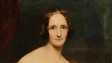 Mary Shelley by Rothwell