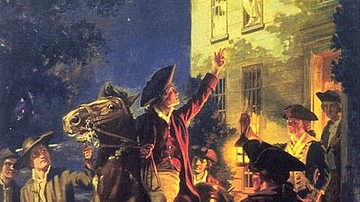 Paul Revere Wakes the Town of Lexington