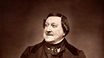 Gioachino Rossini in 1865