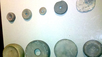 Discoidal Stones Used to Play the Game of Chunkey