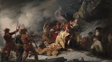 Death of General Montgomery in the Attack on Quebec