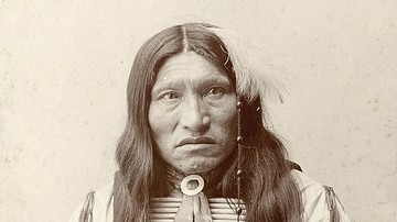 Chief Kicking Bear of the Oglala Lakota Sioux Nation