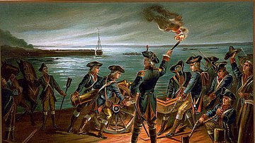 Continental Army Retreats From Long Island