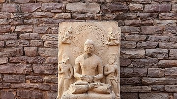 Buddha Image, Stupa 1, Sanchi