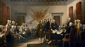 Declaration of Independence by Trumbull