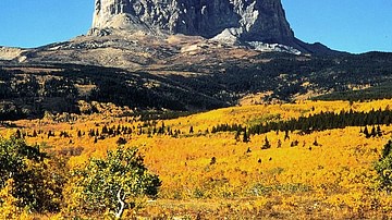 Chief Mountain, Montana, USA