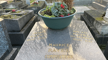 Grave of Maurice Ravel