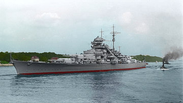Bismarck at Sea