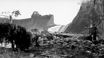 Destroyed Möhne Dam