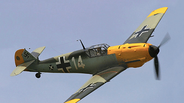 Bf 109 in Flight