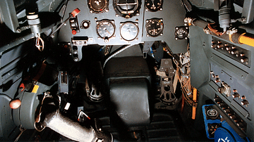 Cockpit of Me 109
