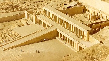 Temple of Hatshepsut, Aerial View