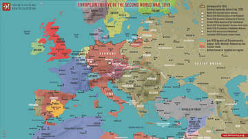 Europe on the Eve of WWII, 1939