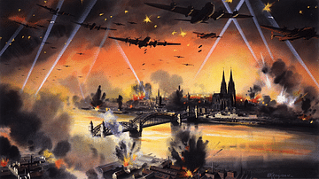 Bombing Raid on Cologne, 1942